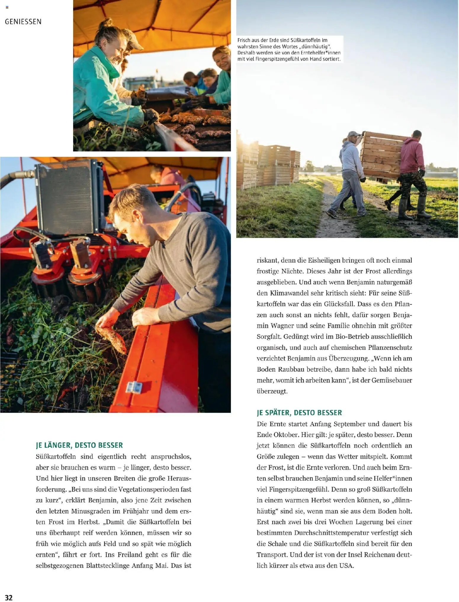 Sutterlüty B’sundrig Magazine gültig ab 17.11.2025 | Seite: 32 | Produkte: Kartoffeln