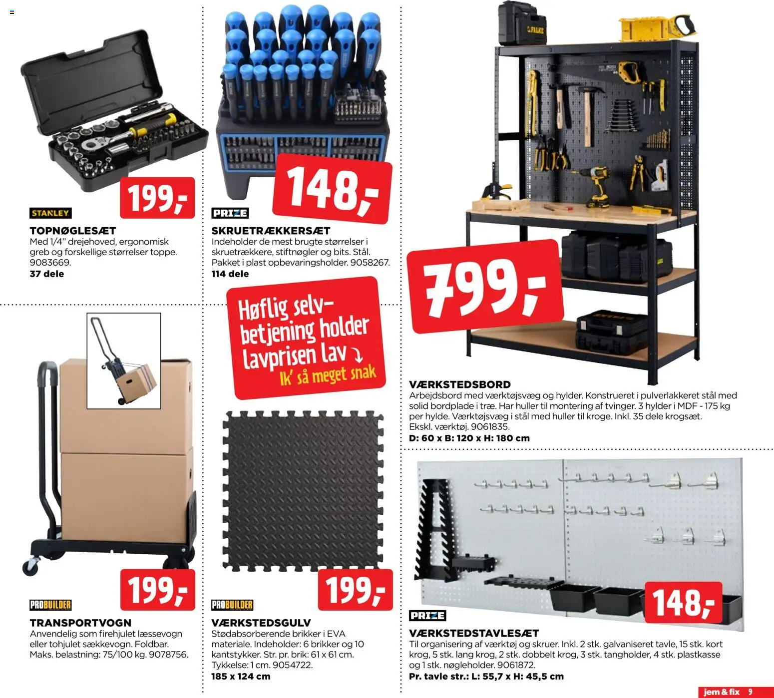 Jem & fix tilbudsavis – gyldig fra 14.12.2025 | Side: 9 | Produkter: Søm