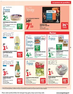 Auchan - Prévisualisation de Auchan prospectus valide à partir de 24.03.2026 | Page: 15 | Produits: Soupe, Olives, Thon, Saumon