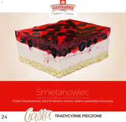 Pogląd oferty "Topaz Gazetka - Ciasta " - ważna od 01.12.2025 | Strona: 24 | Produkty: Ciasto karmelowe, Ciasto