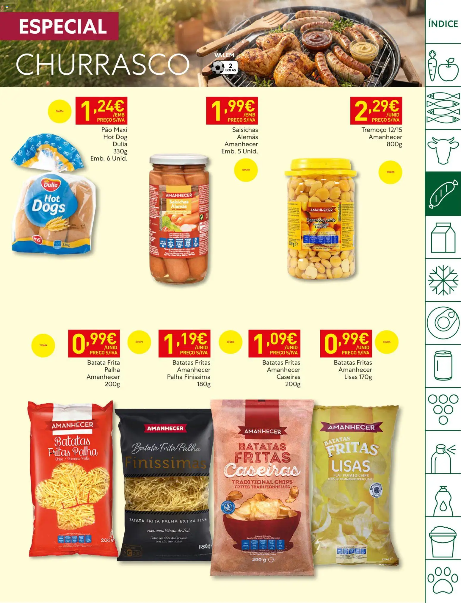 Recheio - Bons Negócios Madeira │ válido de 21.04.2026 | Página: 9 | Produtos: Batata, Batata frita, Sal, Batatas fritas