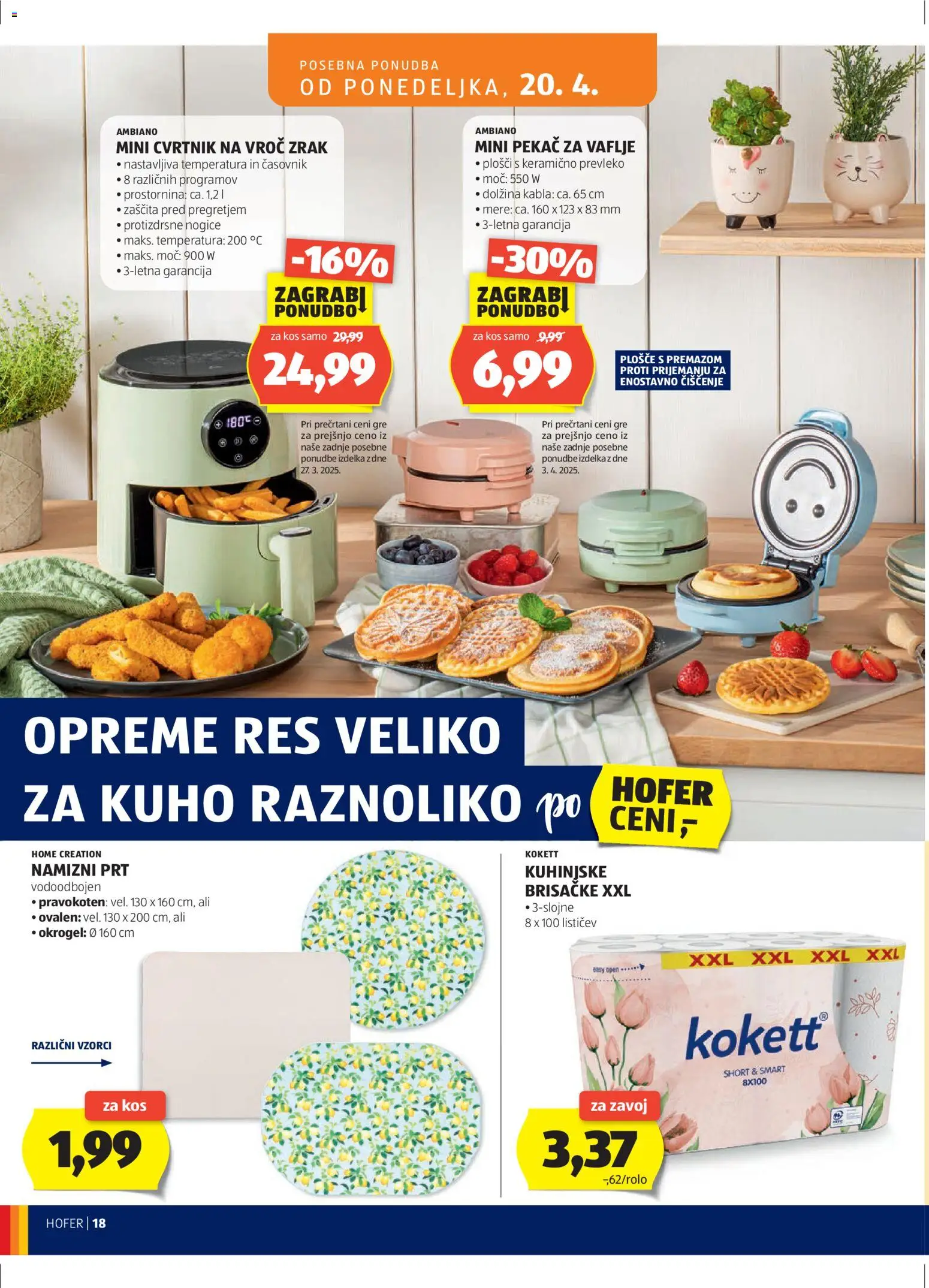 Hofer SI katalog | vrijedi od 15.04.2026 | Stranica: 18