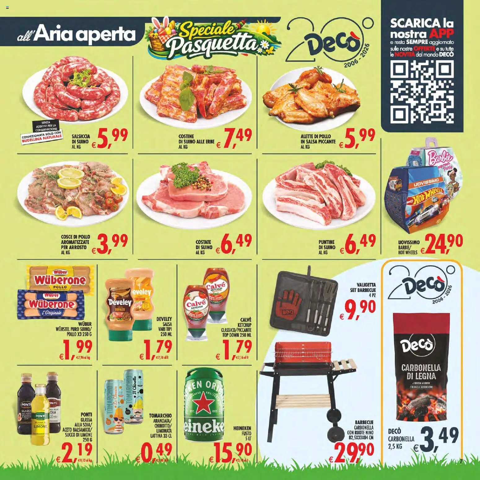 Volantino Decò del 27.03.2026 | Pagina: 8 | Prodotti: Limonata, Barbecue, Aceto, Heineken