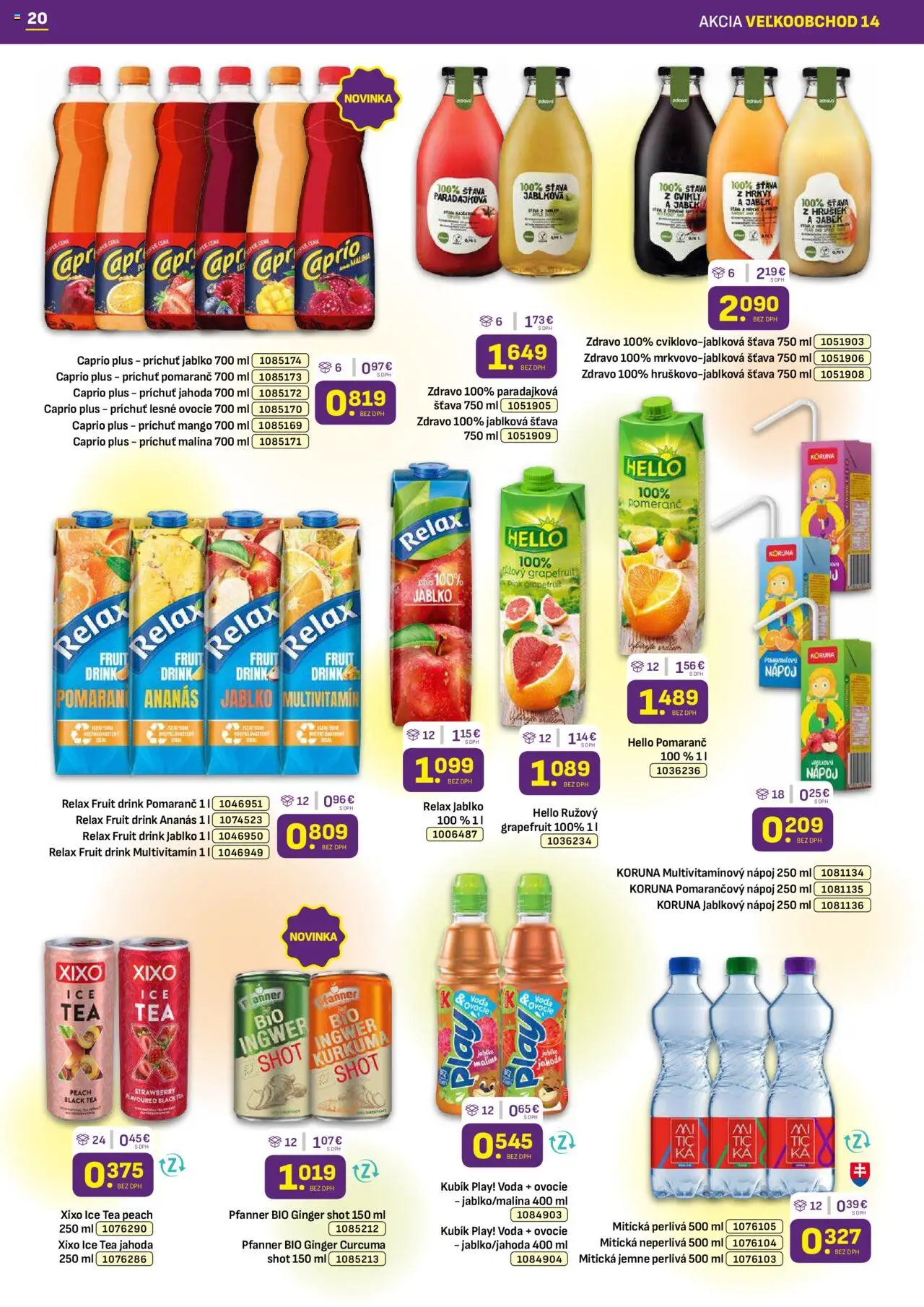 Libex leták │ platný od 14.07.2025 | Strana: 20 | Produkty: Apple, Ananás, Grapefruit, Kurkuma