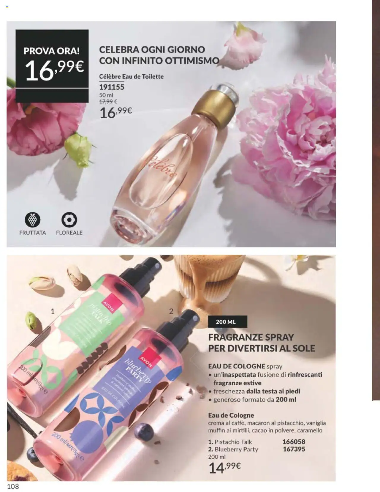 Volantino Avon del 01.10.2025 | Pagina: 108 | Prodotti: Crema, Muffin, Cacao