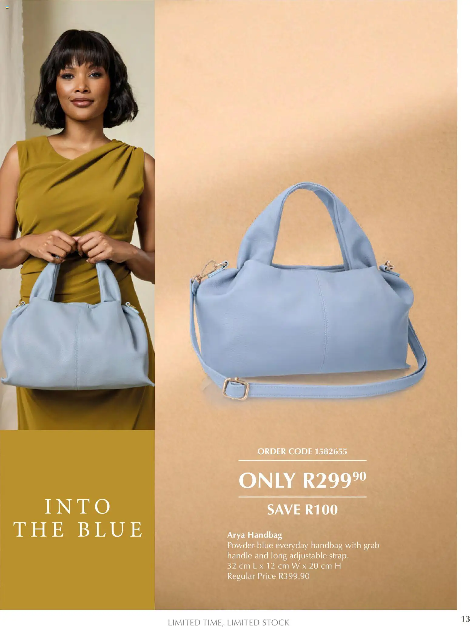 New Justine catalogue – valid from 20.01.2026 | Page: 13 | Products: Handbag, Stock