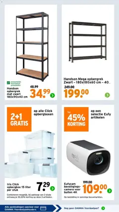 GAMMA folder - Voorbeeld van een folder van GAMMA, geldig van 23.03.2026 | Pagina: 36 | Producten: Camera