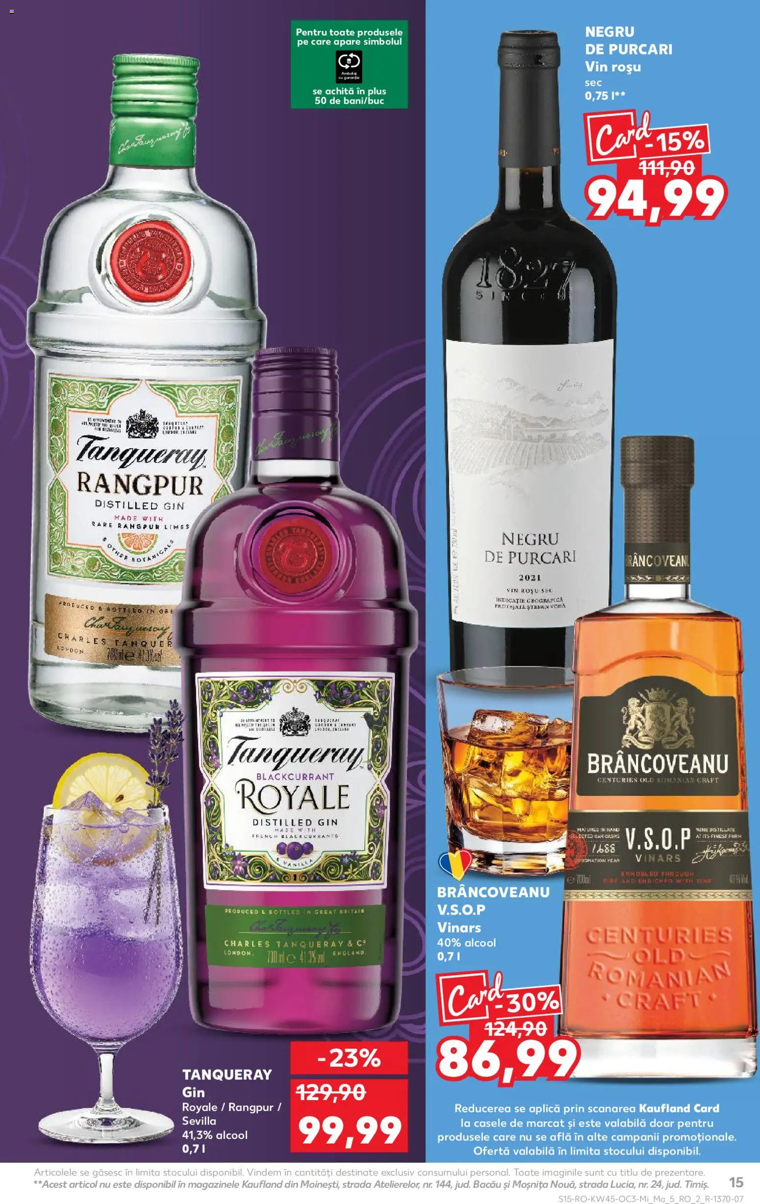 Noul catalog Kaufland – valabil de la 05.11.2025 | Pagină: 15 | Produse: Vin, Gin