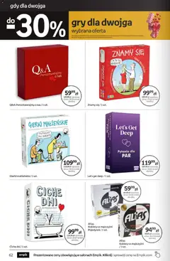 Pogląd oferty "Empik promocje" - ważna od 28.01.2026 | Strona: 62 | Produkty: Gra, Gry