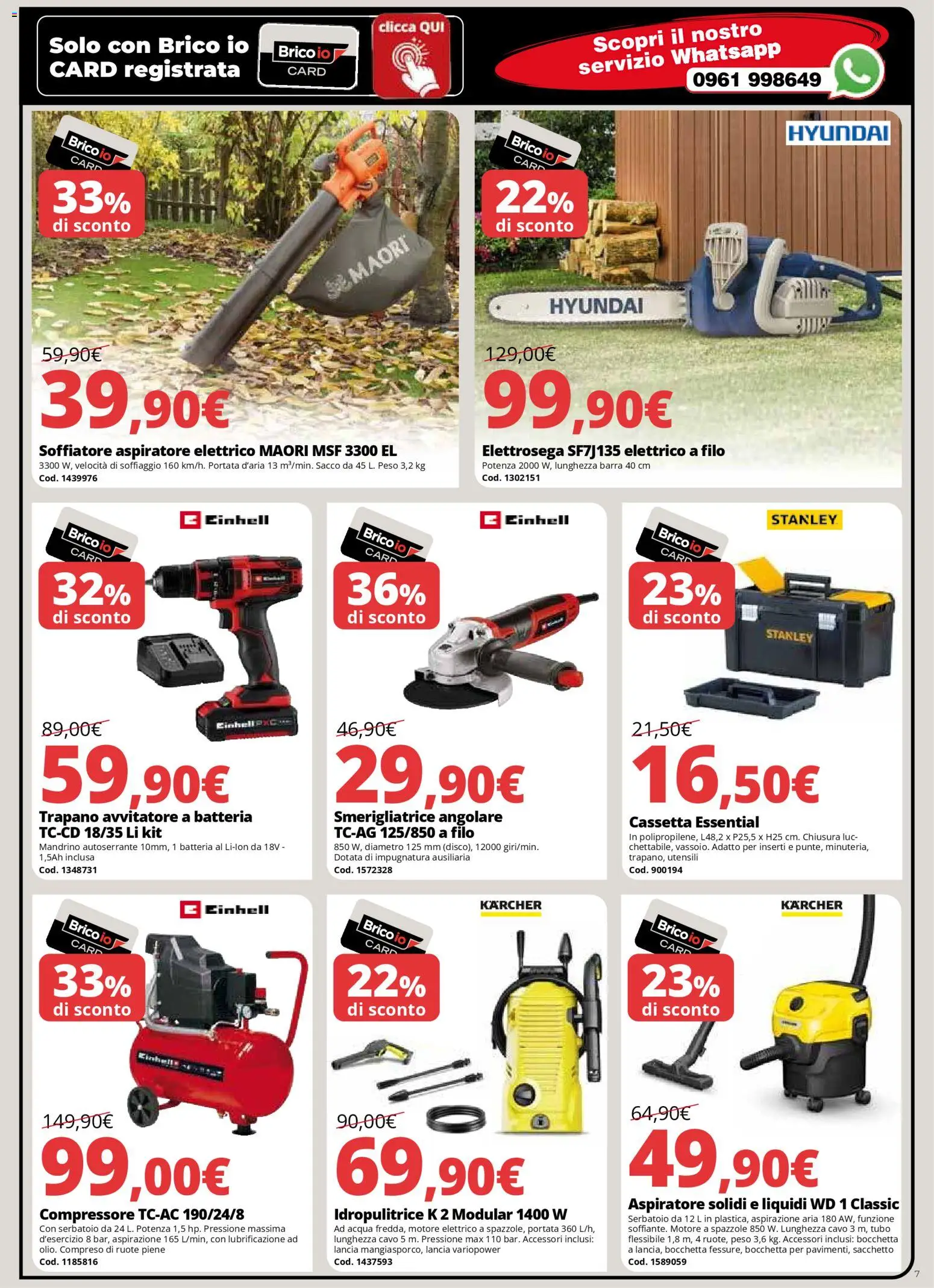 Volantino Brico io del 05.02.2026 | Pagina: 7