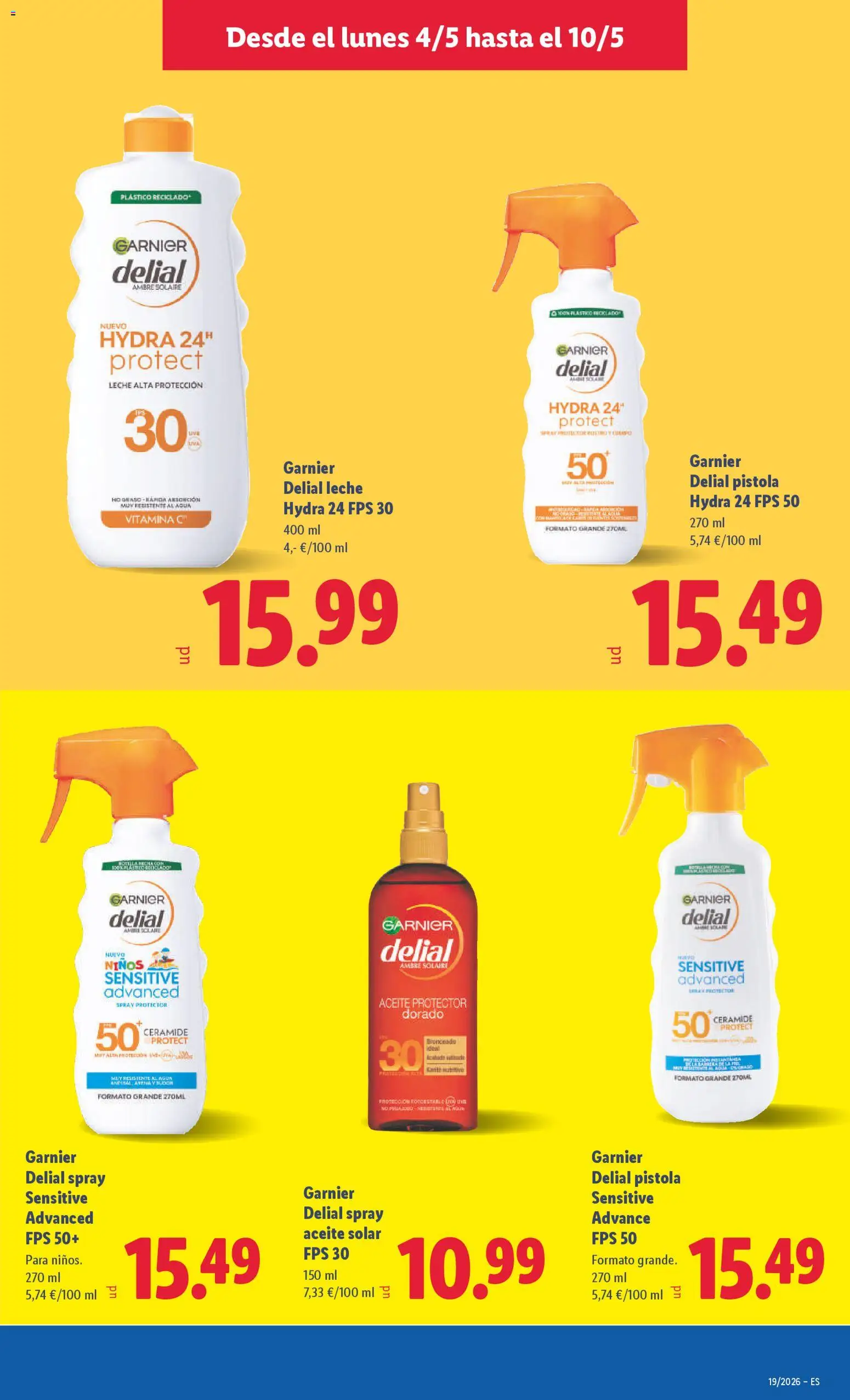 Lidl folleto │ válido desde el 04.05.2026 | Página: 25 | Productos: Leche, Aceite