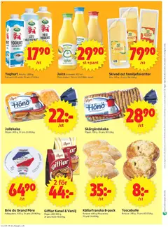 ICA Supermarket - Båstad - Förhandsvisning av reklamblad från butik ICA Supermarket aktuell från 06.04.2026 | Sida: 10 | Produkter: Ost, Yoghurt, Juice, Papper