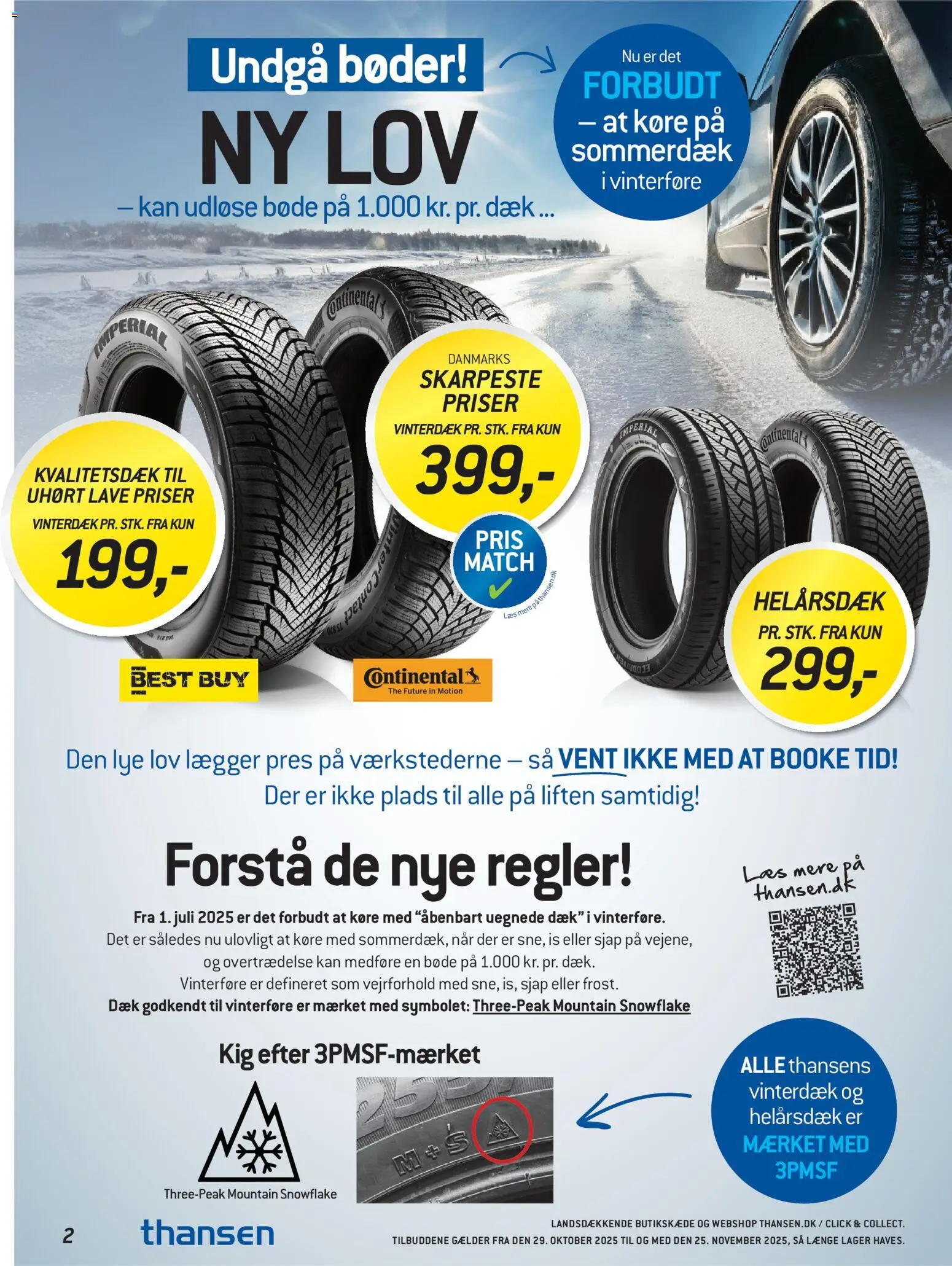 Thansen tilbudsavis – gyldig fra 29.10.2025 | Side: 2 | Produkter: Is, Søm