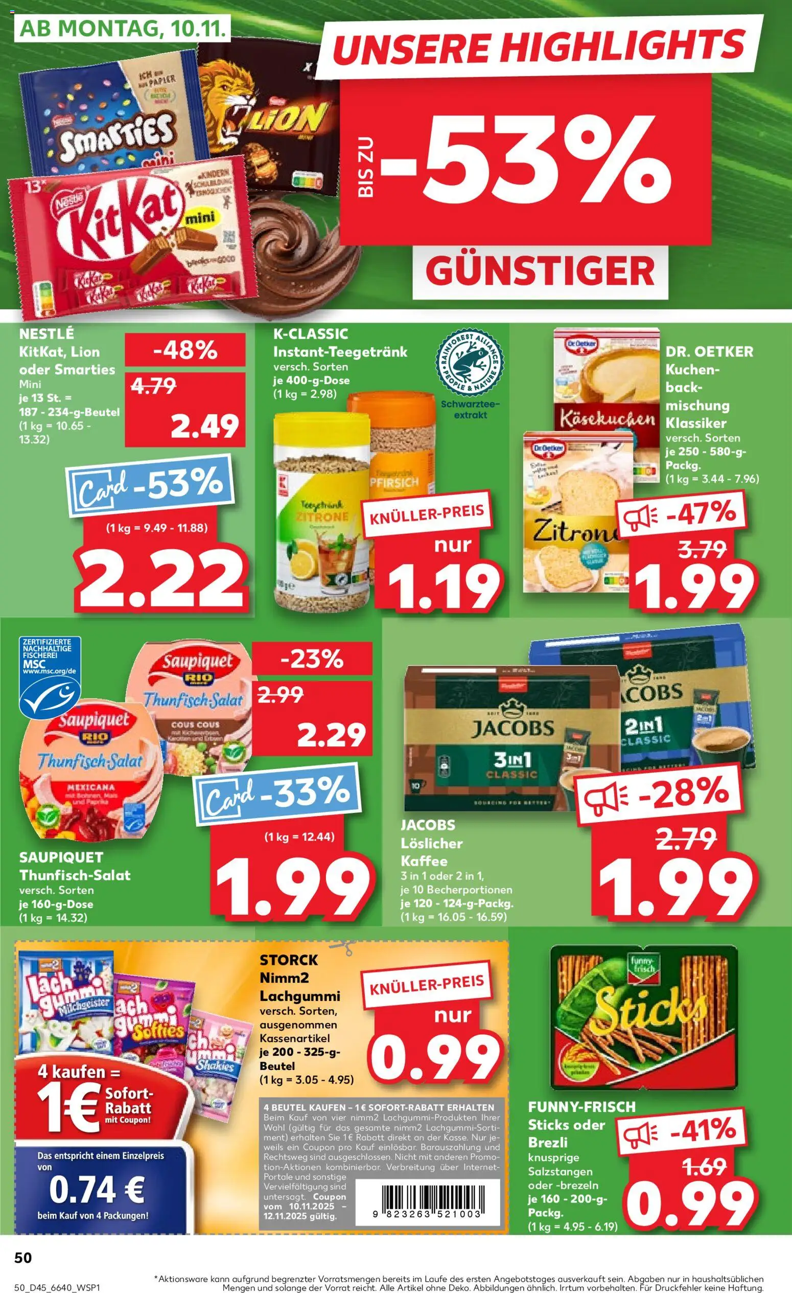 Kaufland Prospekt 	 – gültig ab 06.11.2025 | Seite: 50
