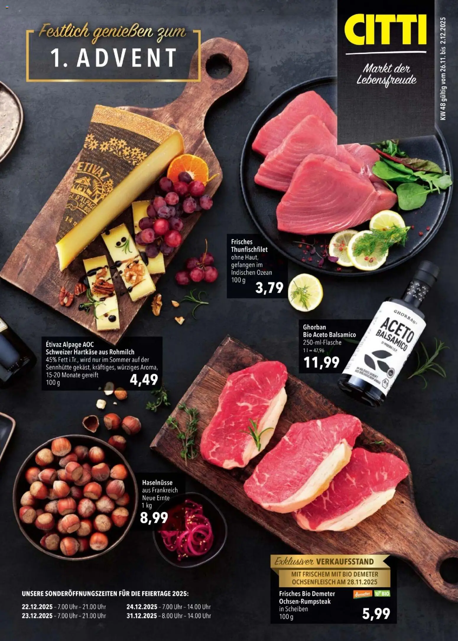 CITTI tilbudsavis – gyldig fra 26.11.2025 | Side: 1 | Produkter: Balsamico