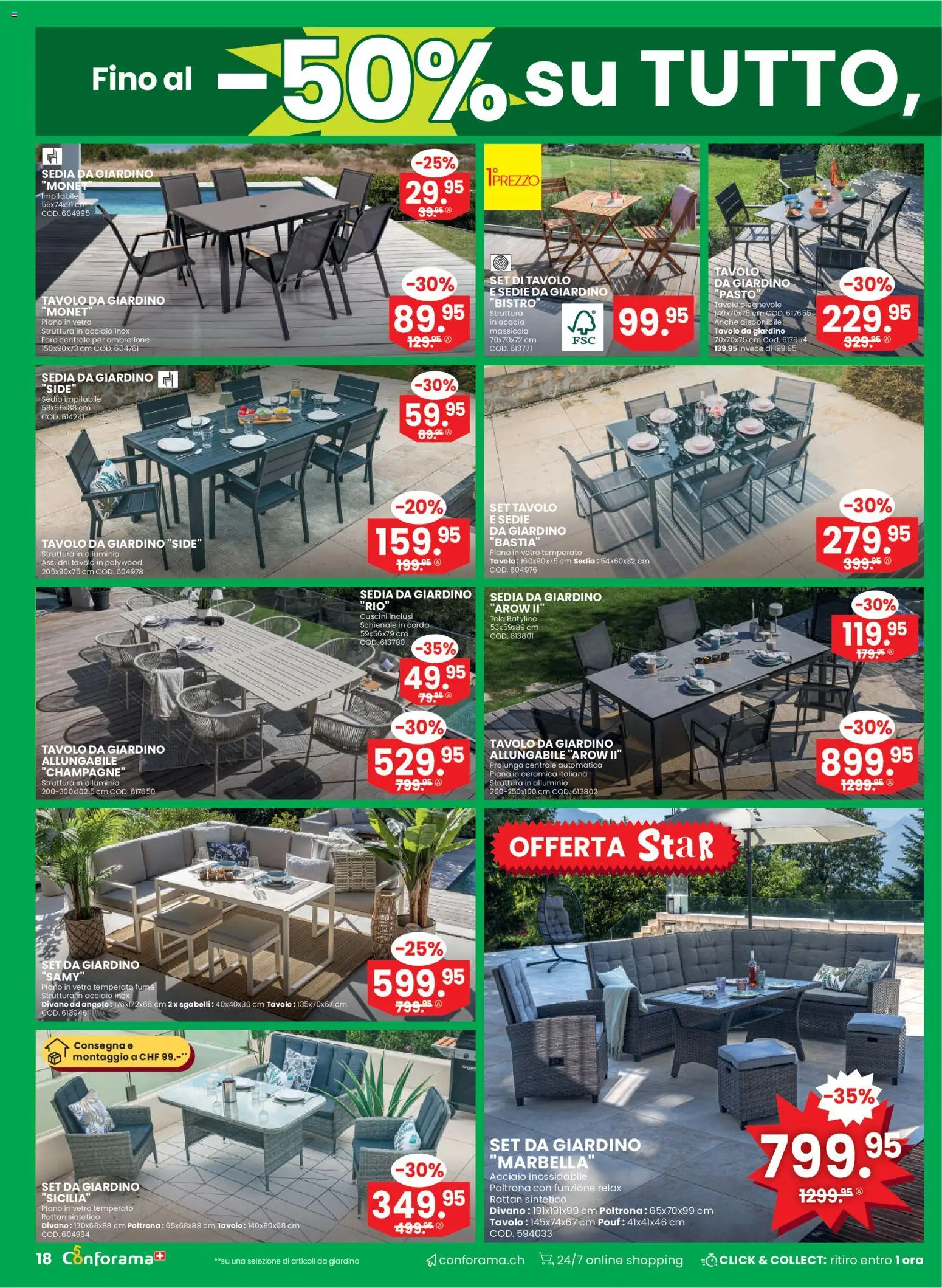 Conforama aktionen Primavera IT – gültig ab 01.04.2026 | Seite: 18