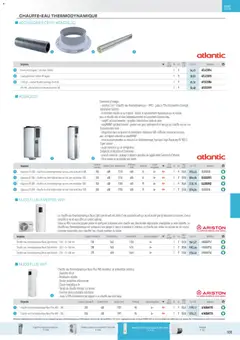 Rexel - Prévisualisation de Rexel - Brochure Chauffage Électrique, ECS, PAC AIR-AIR Et Qualite De L´Air Interieur valide à partir de 18.11.2025 | Page: 147 | Produits: Filtre, Réfrigérateur, Poids, Ventilateur