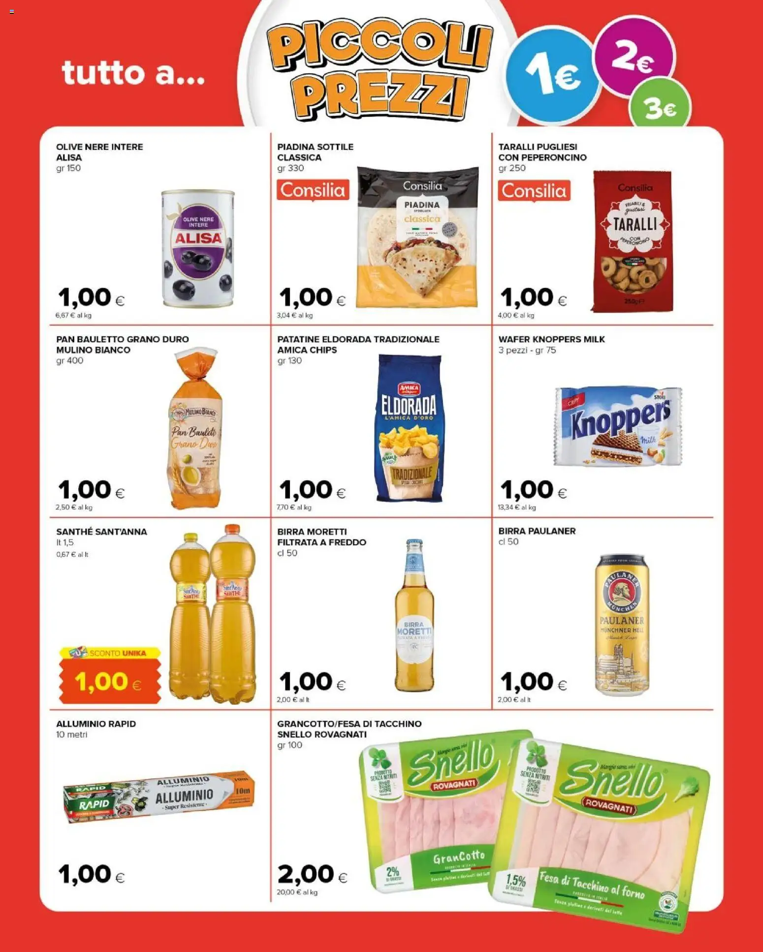 Volantino Tigre del 22.04.2026 | Pagina: 7 | Prodotti: Birra, Olive, Piadina, Forno