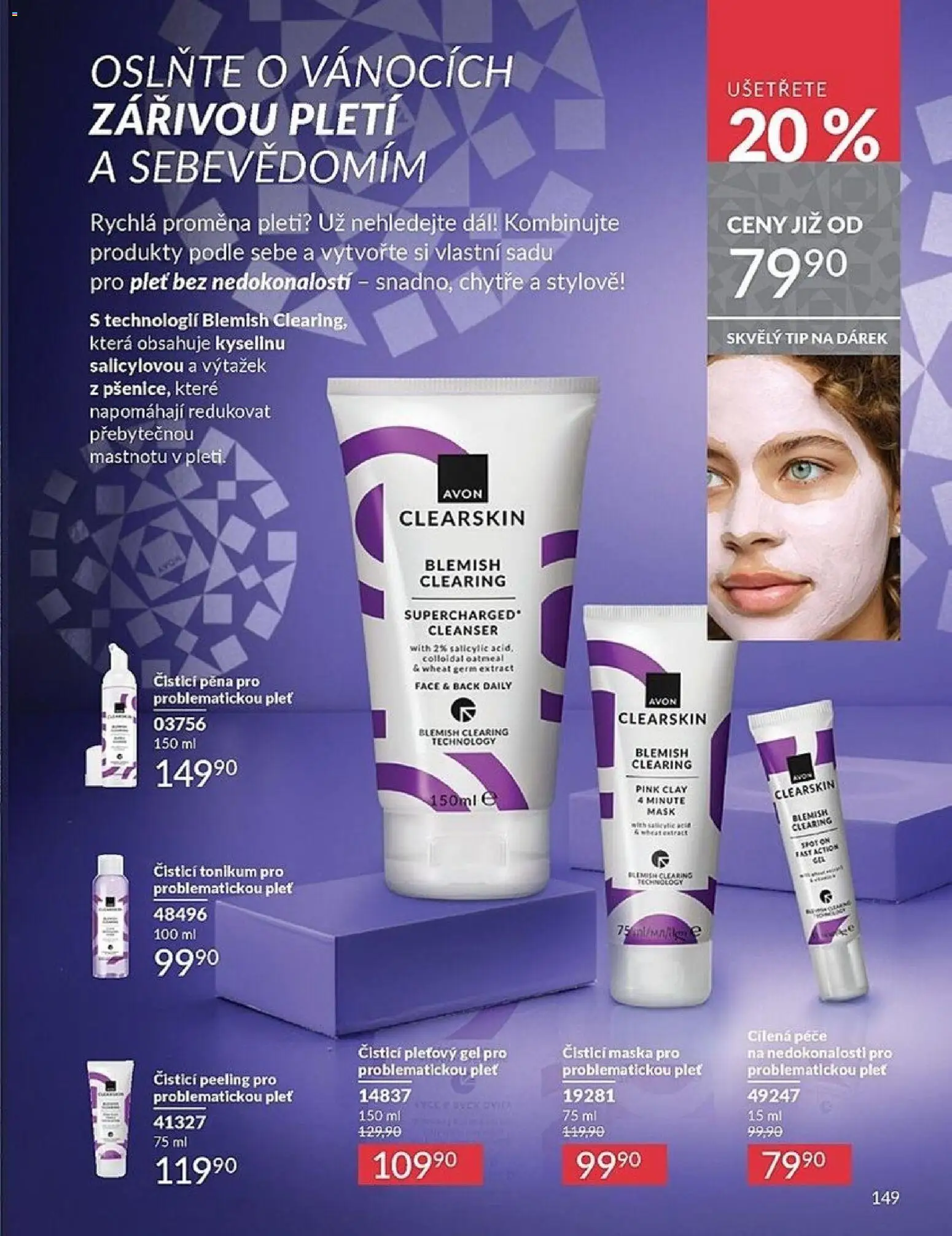 Avon katalog 12/2025 od 01.12.2025 | Strana: 149 | Produkty: Maska, Peeling