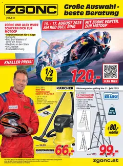 Vorschau von dem Prospekt - Zgonc - Flugblatt Juli II 2025 gültig ab 15.08.2025