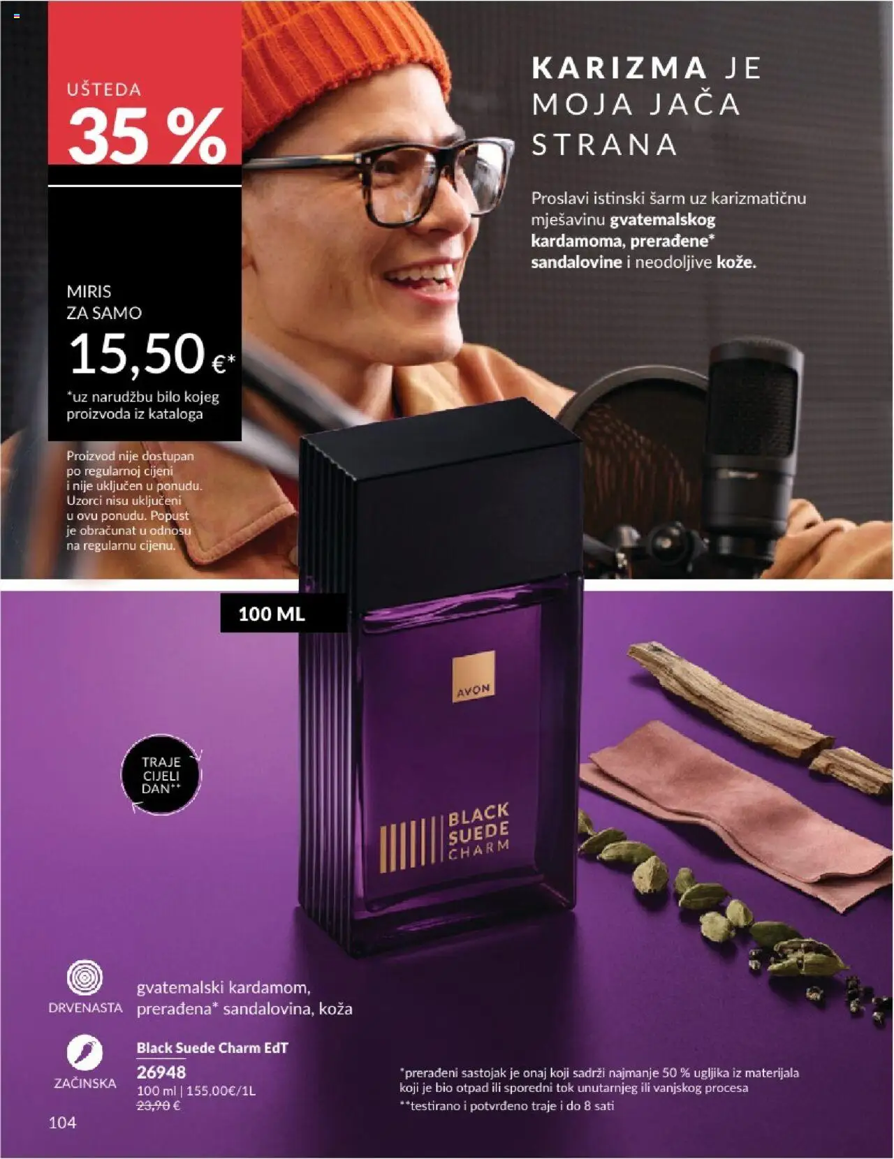 Avon katalog | vrijedi od 01.08.2025 | Stranica: 104 | Proizvodi: Miris