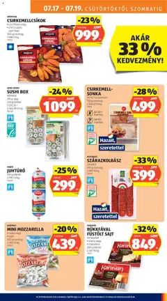 Aldi akciós ujság - amely érvényes a következő dátumtól: 17.07.2025 | Oldal: 9