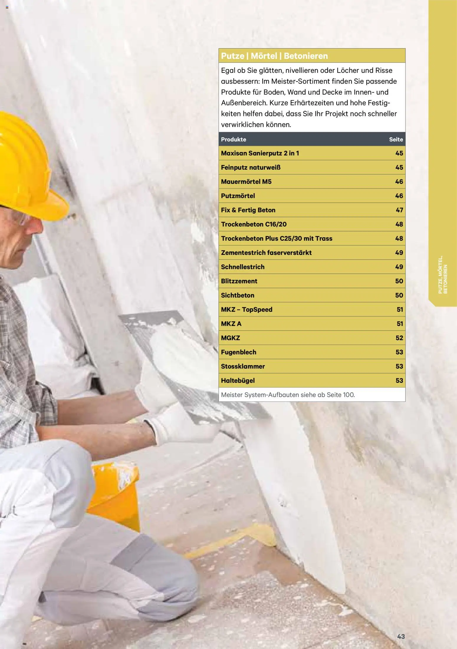 Lagerhaus  Meister Katalog 2026 gültig ab 02.01.2026 | Seite: 43 | Produkte: Decke