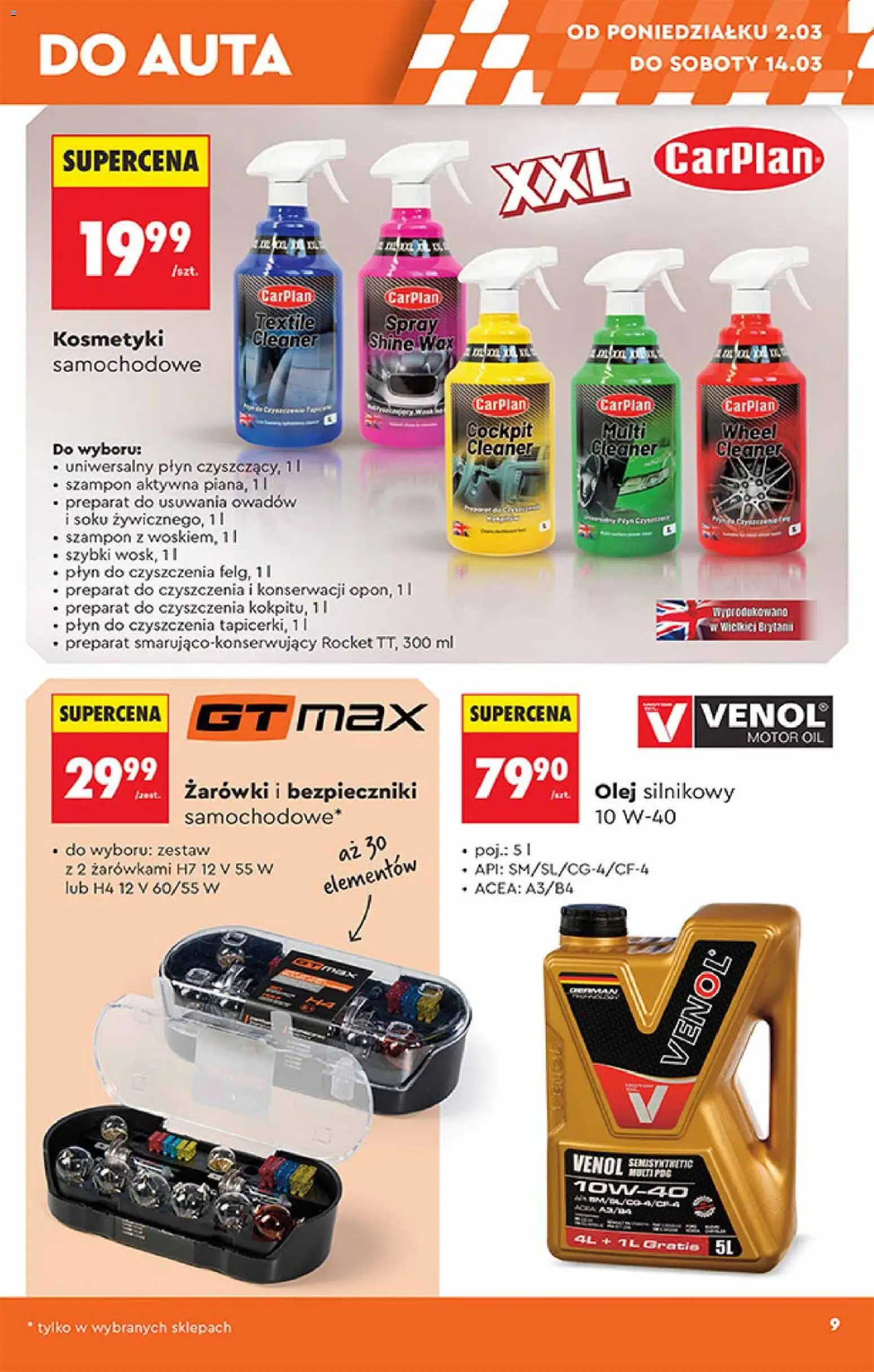 Biedronka Polsko leták - Hity i inspiracje od 28.02.2026 | Strana: 9 | Produkty: Olej