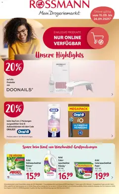 Rossmann Onlineprospekt ab 15.09.2025 gültig