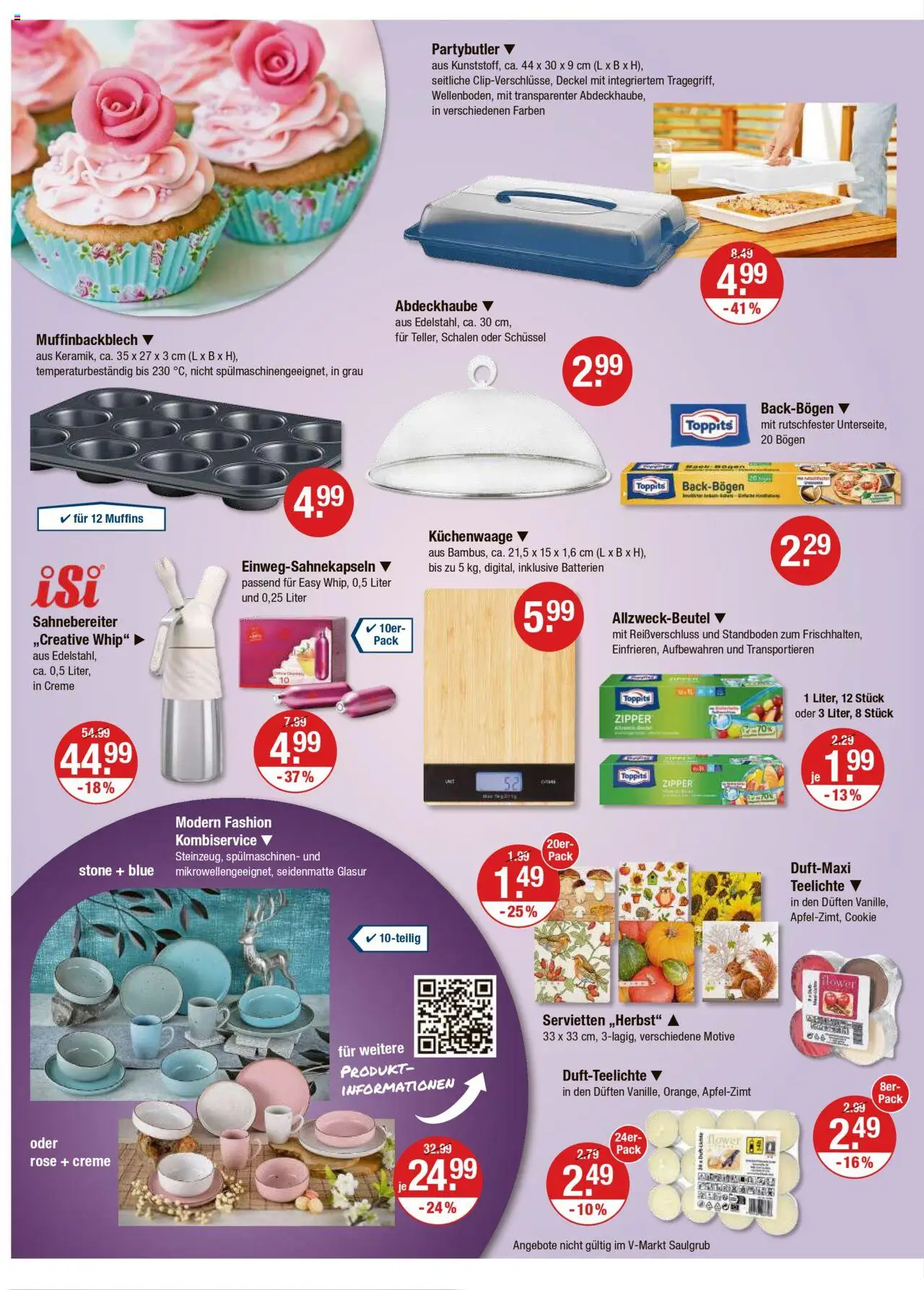 V-Markt - /Oberpfalz - gültig ab dem 21.08.2025 | Seite: 14 | Produkte: Batterien, Creme