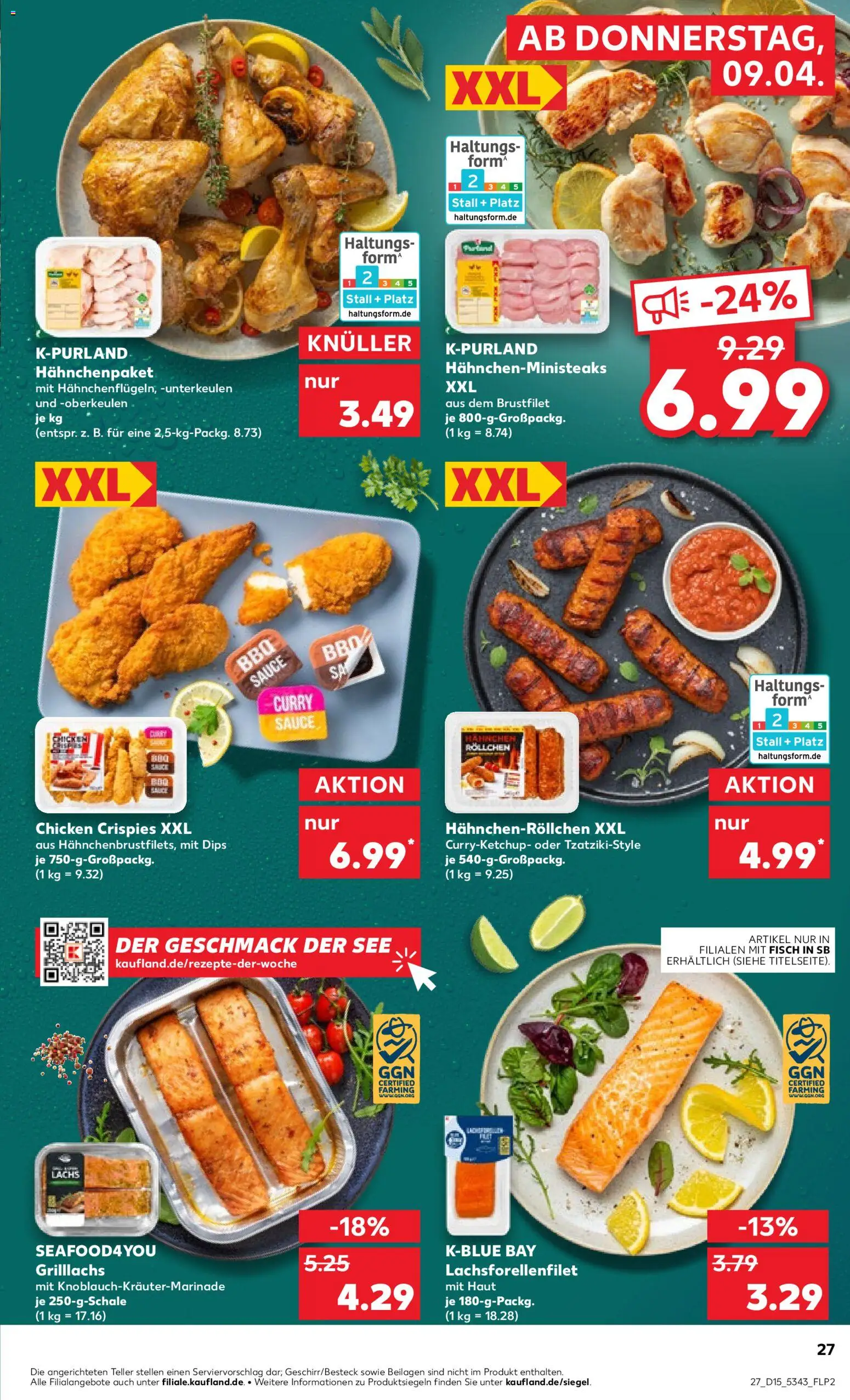 Kaufland Německo leták od 09.04.2026 | Strana: 27 | Produkty: Forma