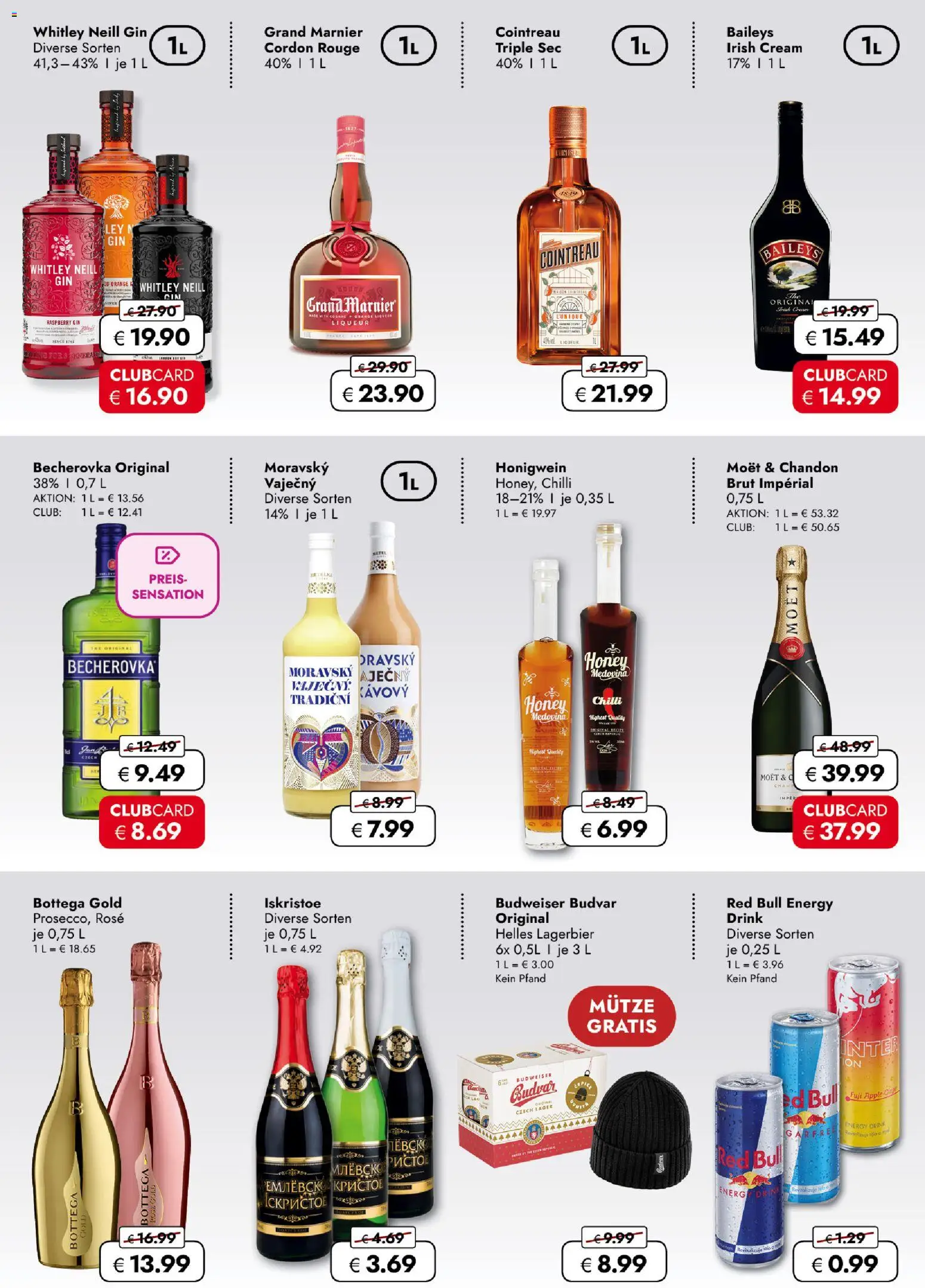 Travel Free leták od 28.11.2025 | Strana: 3 | Produkty: Medovina, Gin, Becherovka, Moët & Chandon