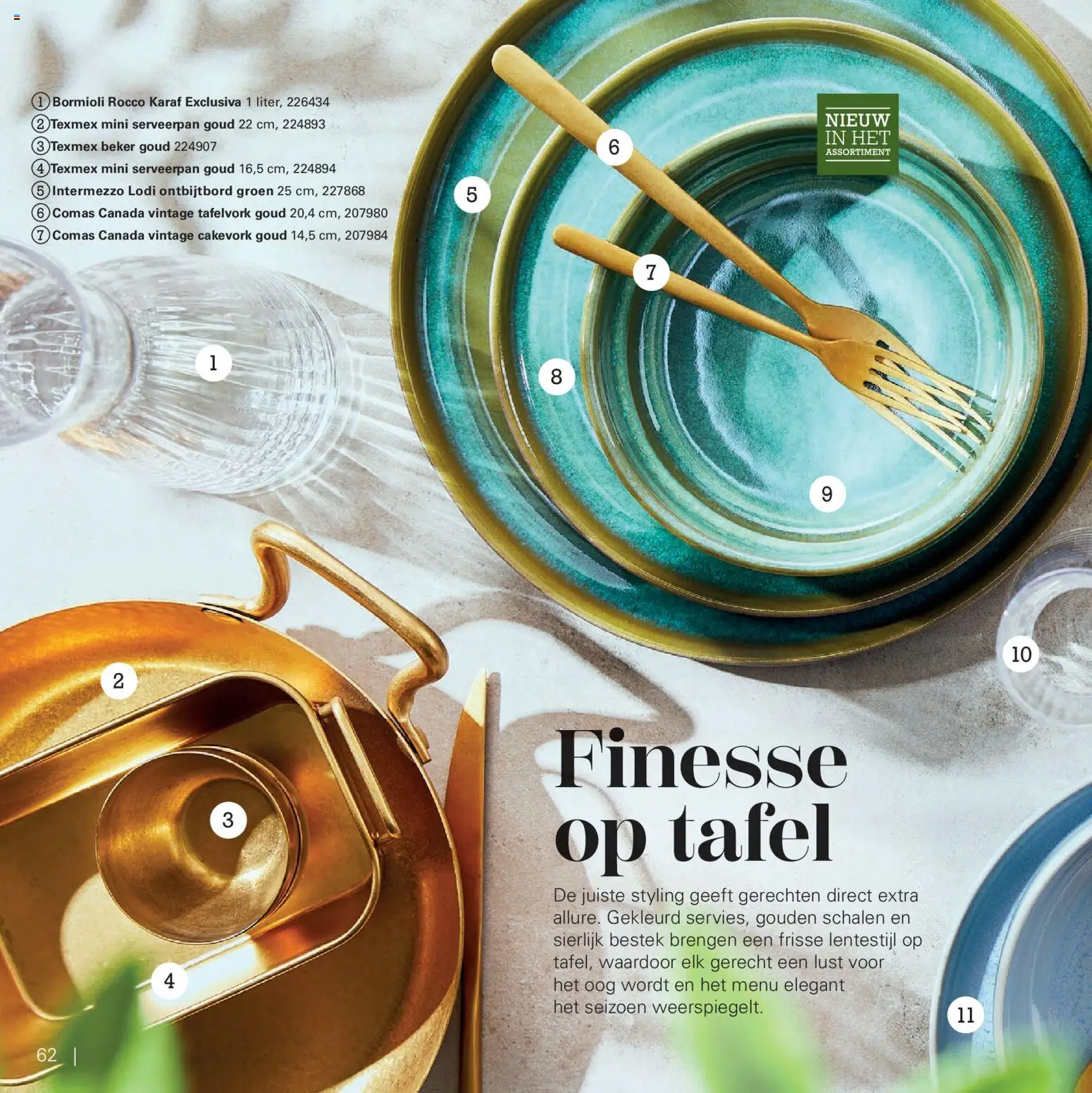 {H1} | Pagina: 62 | Producten: Beker, Tafel