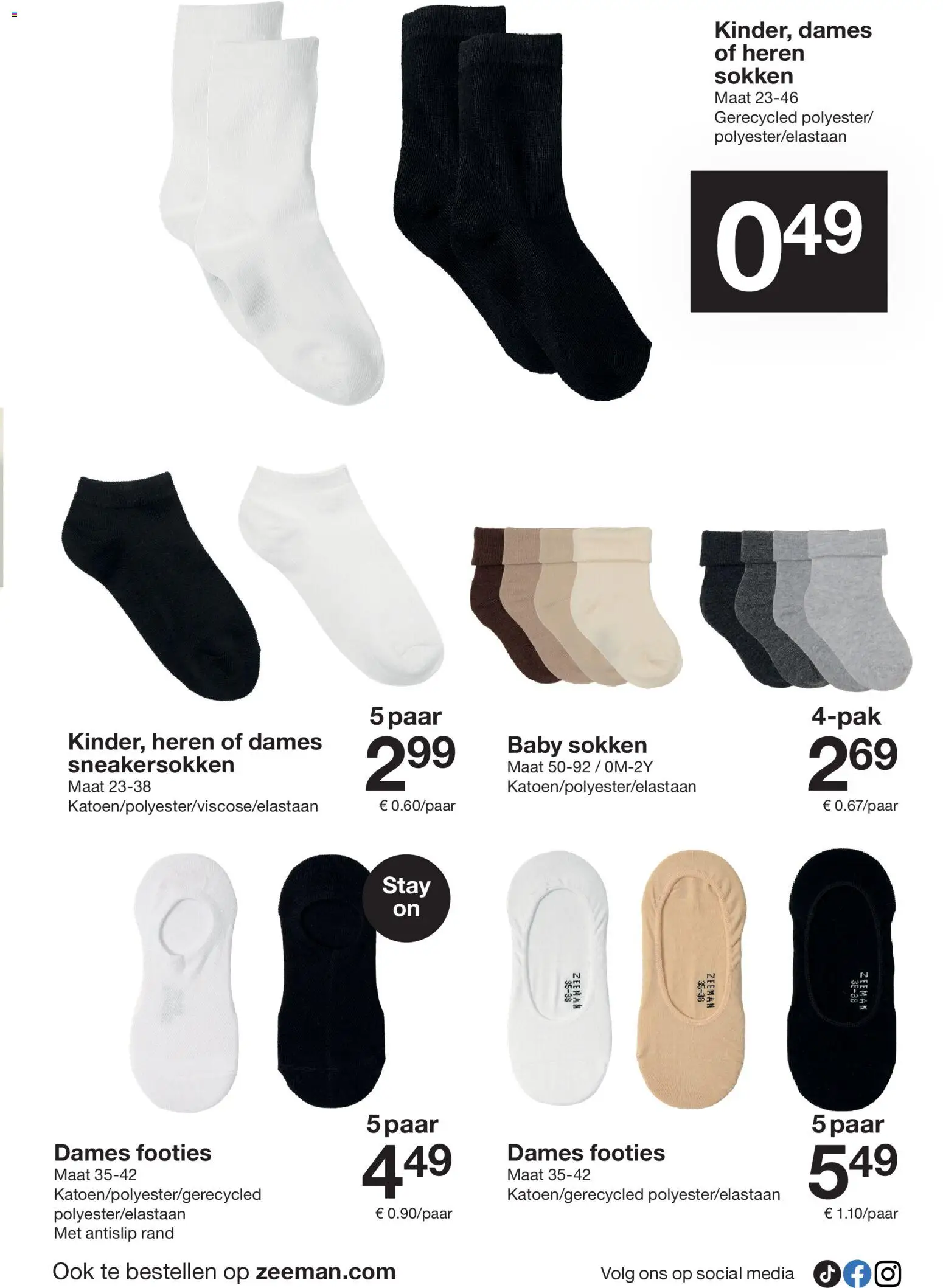 {H1} | Pagina: 32 | Producten: Sokken