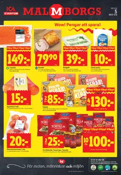 ICA Kvantum - Malmö - Förhandsvisning av reklamblad från butik ICA Kvantum aktuell från 26.01.2026