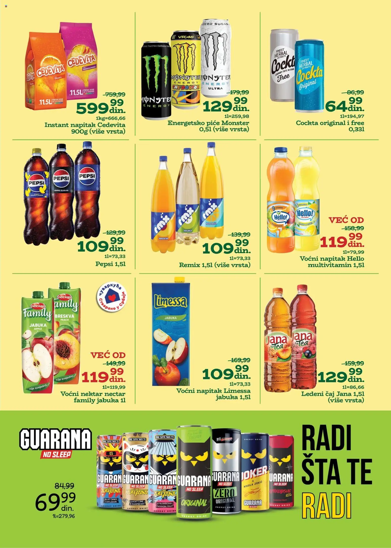 Univerexport katalog - važi od 27.10.2025 | Strana: 22 | Proizvode: Ananas, Candy, Breskva, Pepsi
