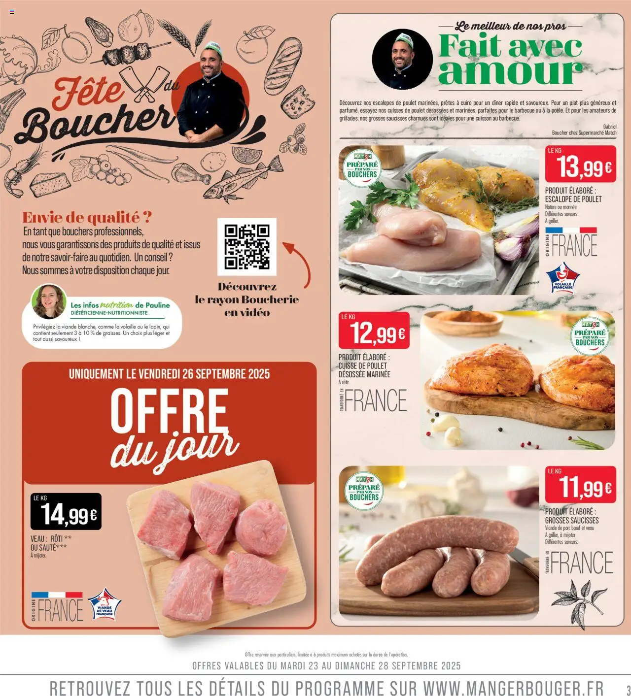  | Page: 3 | Produits: Viande de porc, Vidéo, Cuisse de poulet, Porc