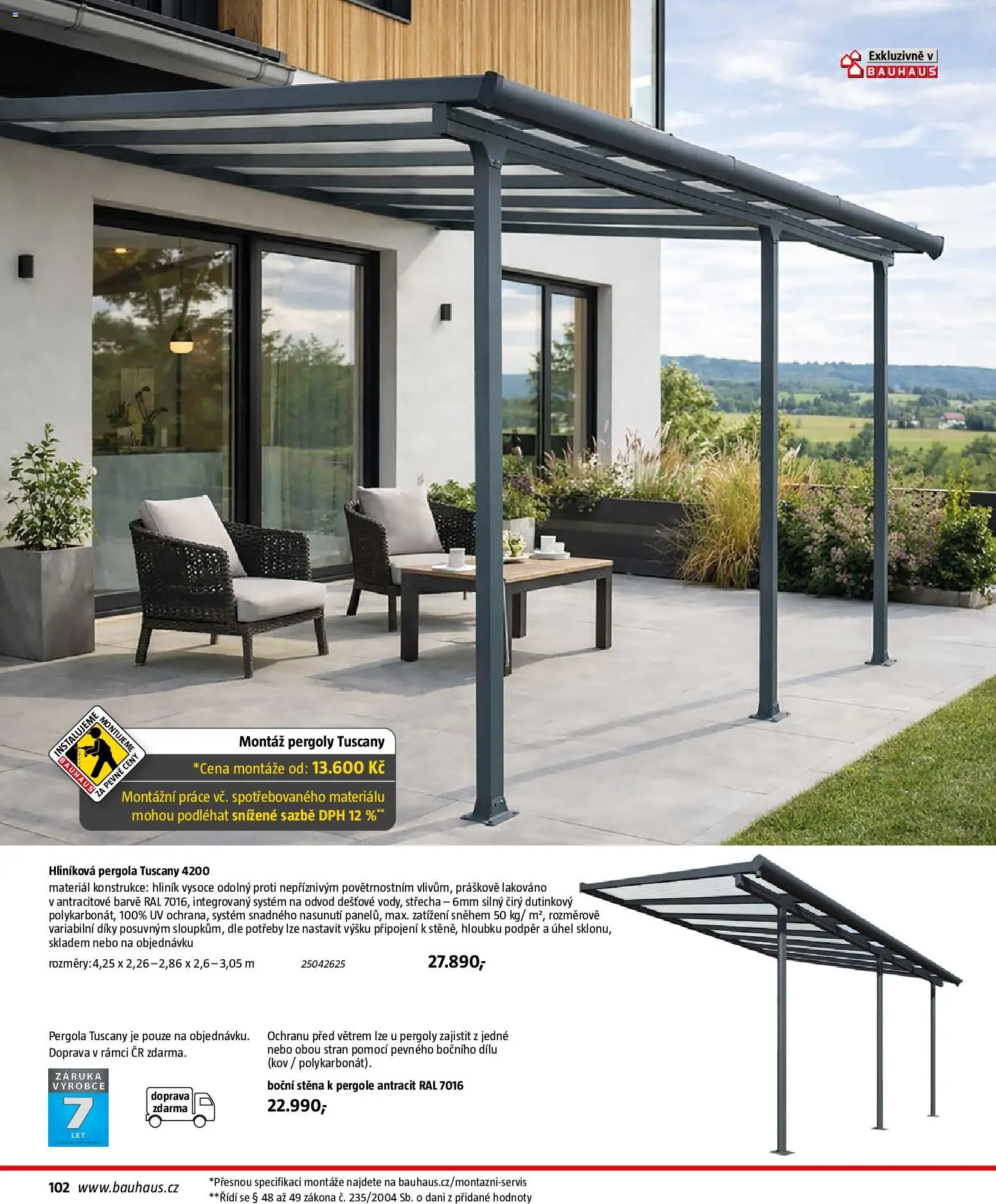 Bauhaus katalog Záhradní nábytek od 08.04.2026 | Strana: 102