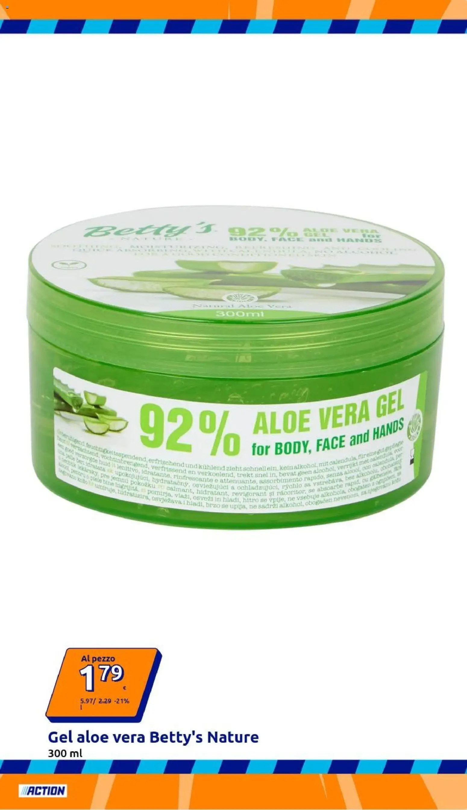 Volantino Action del 29.04.2026 | Pagina: 7 | Prodotti: Aloe vera