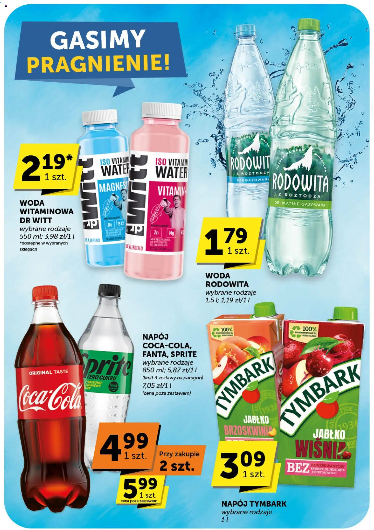 Groszek Gazetka od 13.11.2025 | Strona: 36 | Produkty: Mango, Sprite, Woda