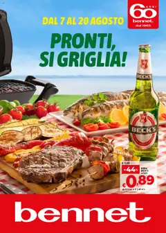 Anteprima del volantino bennet Griglia catalogo valido a partire dal 07.08.2025