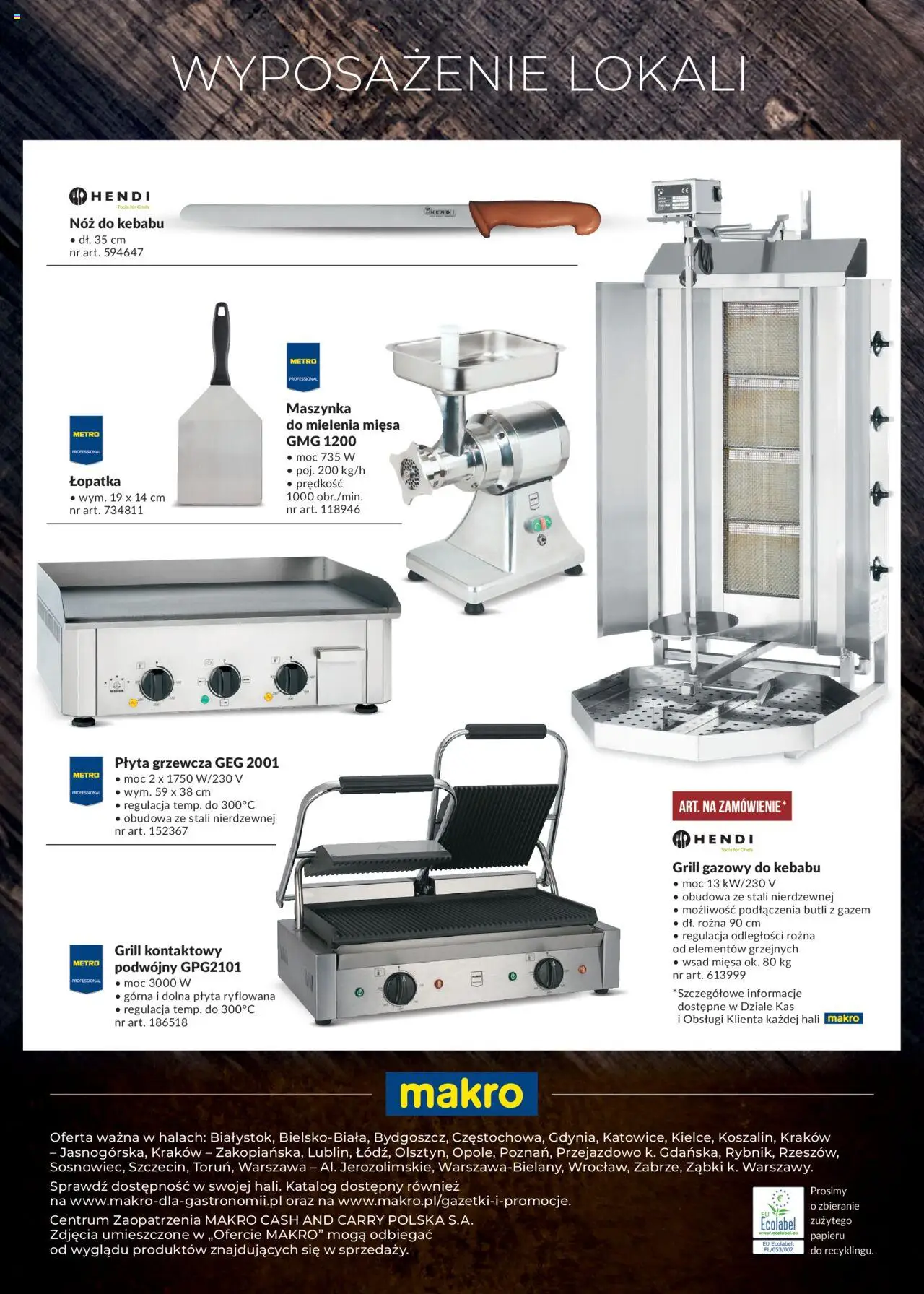 Makro Gazetka - Street Food od 27.03.2024 | Strona: 24 | Produkty: Płyta grzewcza, Grill