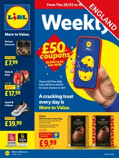 Preview of Lidl - Lidl Weekly valid from 26.03.2026