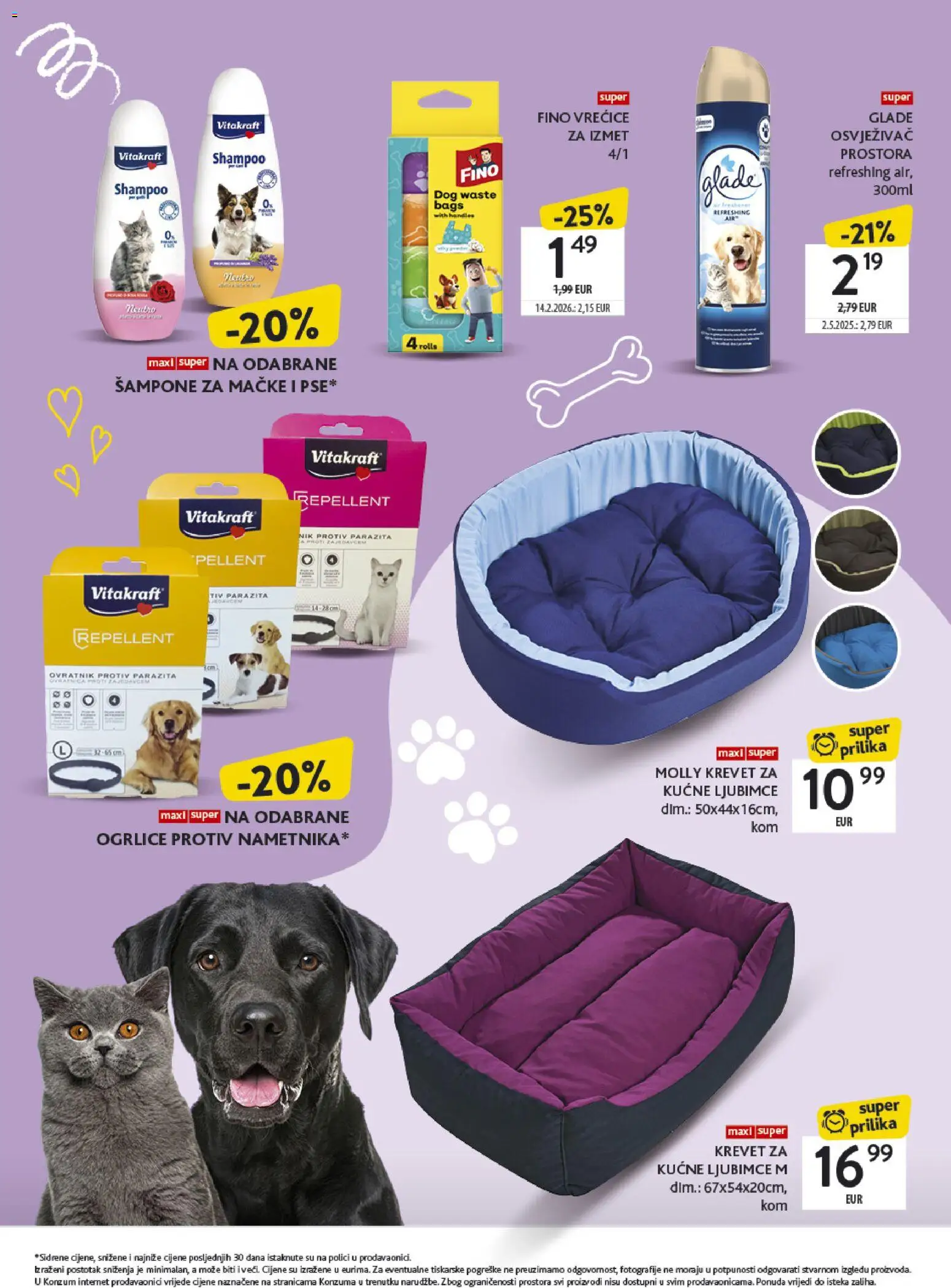 Konzum katalog | vrijedi od 13.04.2026 | Stranica: 14 | Proizvodi: Krevet, Osvježivač prostora