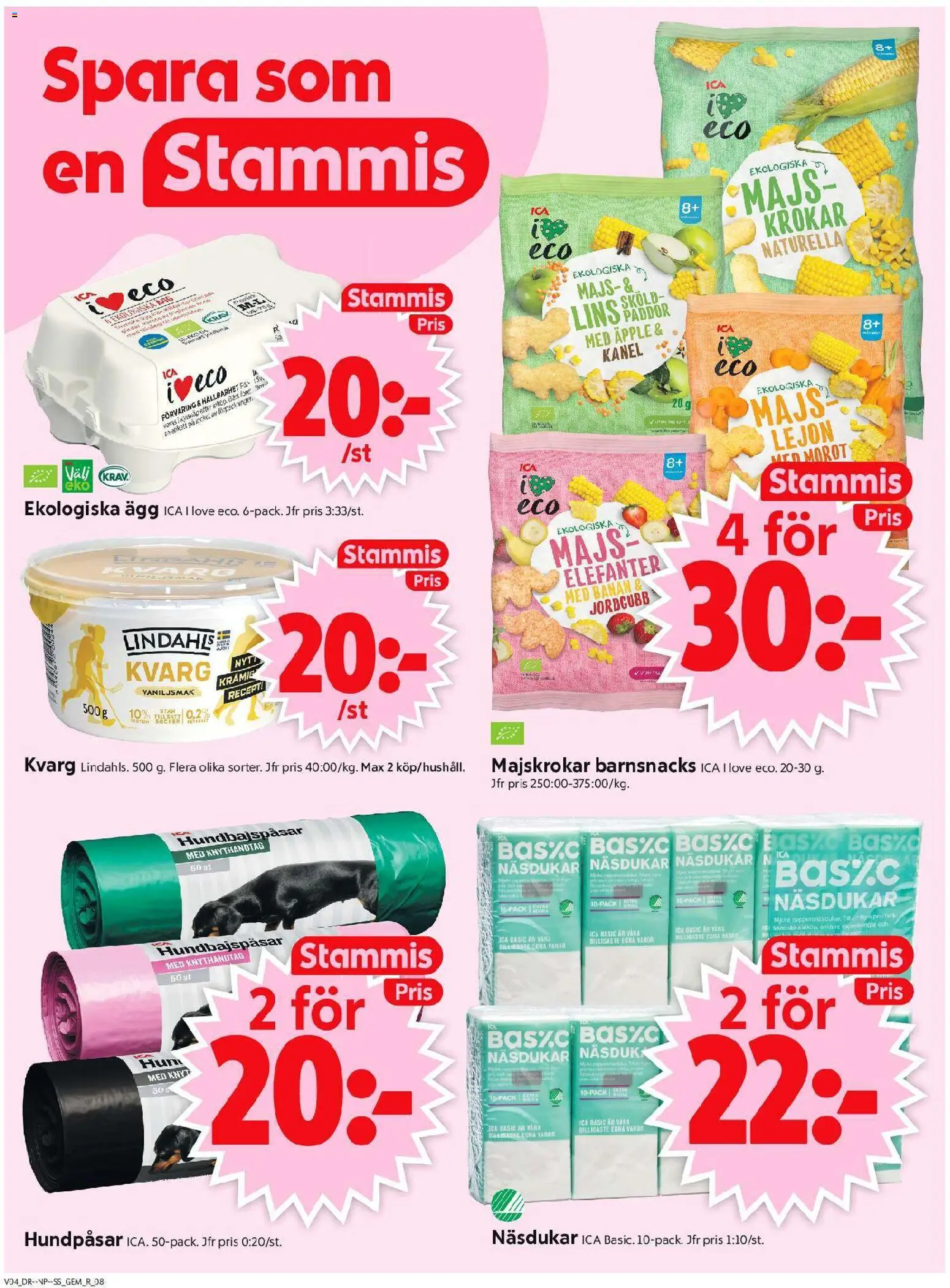 ICA Supermarket reklamblad aktuell från 19.01.2026 | Sida: 10 | Produkter: Näsdukar, Kanel, Äpple, Morot