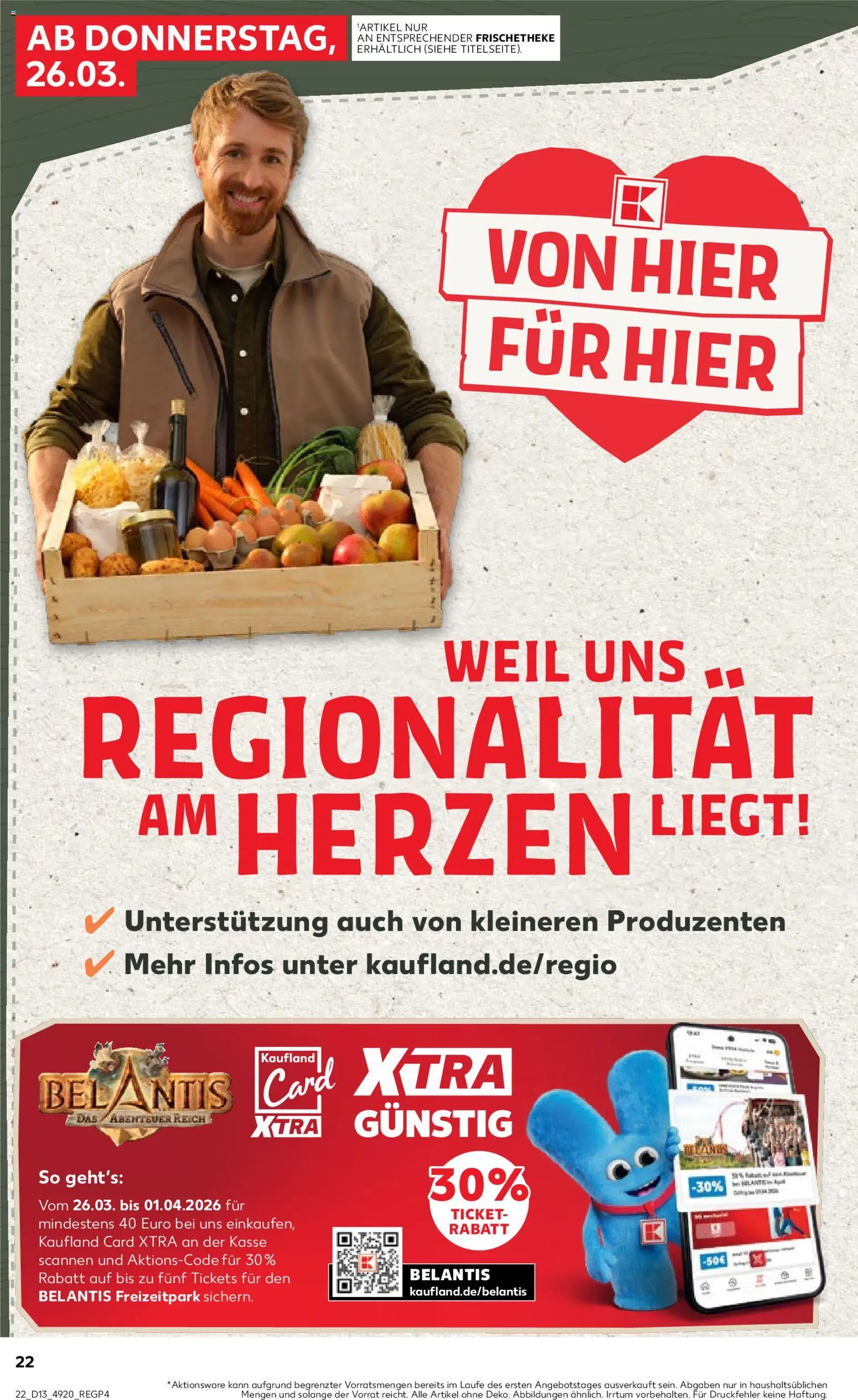 Kaufland Prospekt 	 – gültig ab 26.03.2026 | Seite: 22