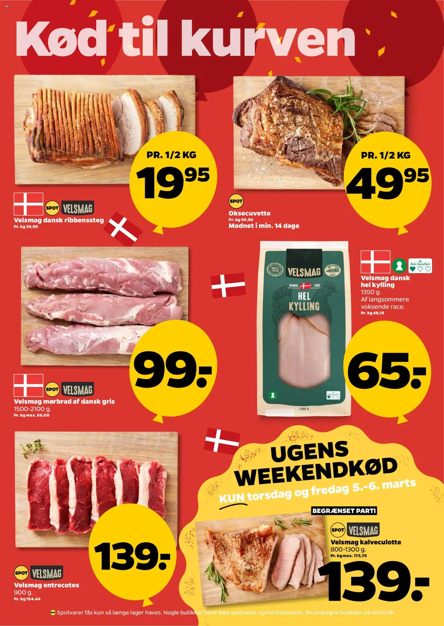 Netto tilbudsavis – gyldig fra 27.02.2026 | Side: 14 | Produkter: Entrecote