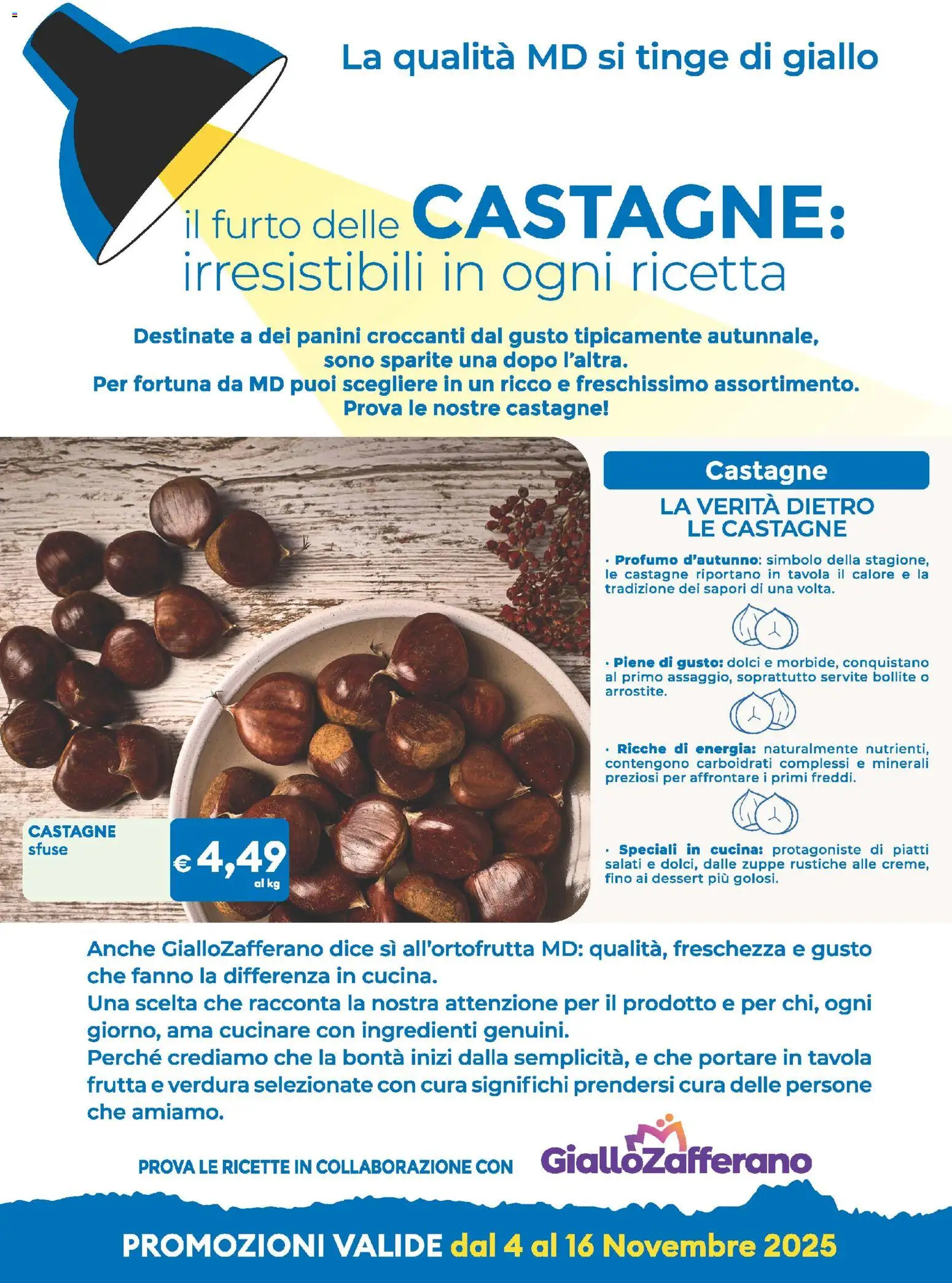 Volantino MD Discount del 04.11.2025 | Pagina: 18 | Prodotti: Frutta, Profumo