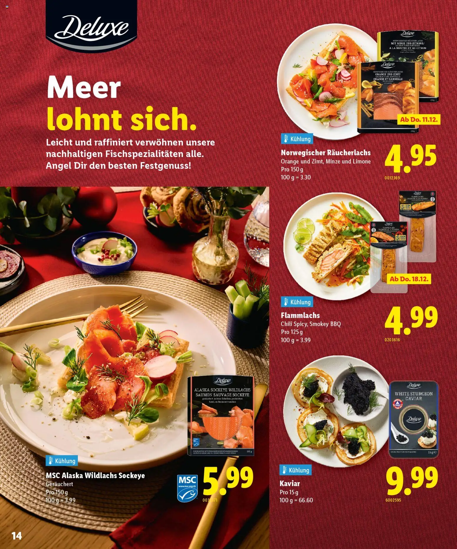 Lidl Aktionen Weihnachten – gültig ab 30.10.2025 | Seite: 14