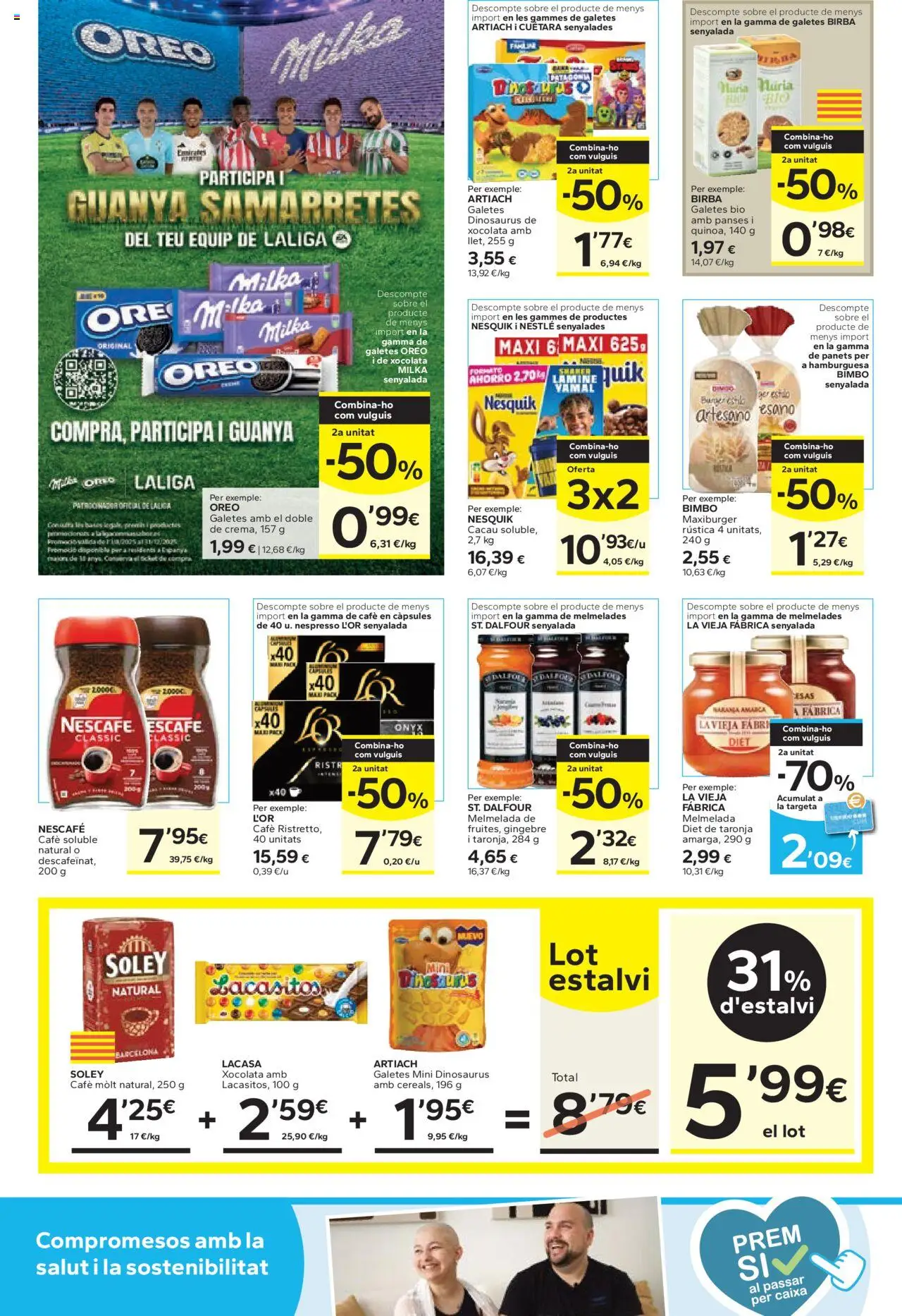 Caprabo - Ofertasses │ válido desde el 02.10.2025 | Página: 14 | Productos: Café, Μηχανή καφέ, Σοκολατούχο γάλα
